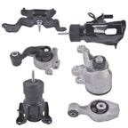 Set of 6 Engine and Transmission Mounts for Nissan Murano (2015–2024)