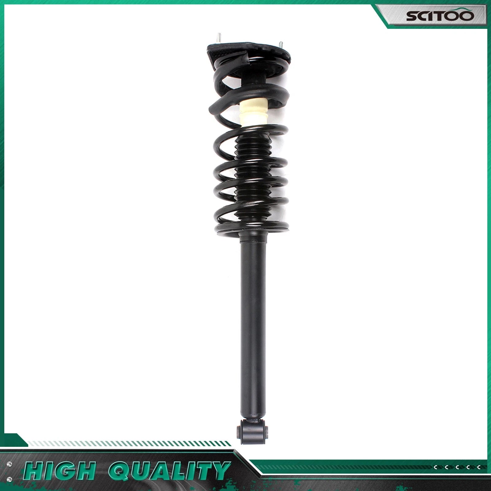Set of 2 Rear Complete Struts Shocks & Coil Springs for Cavalier Sunfire (1995–2005)