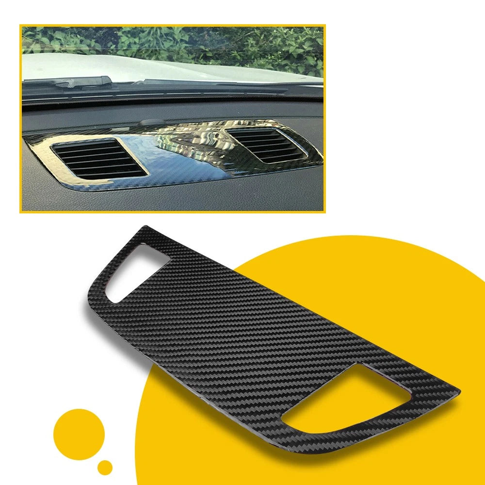 Carbon Fiber Vent Air Dashboard Cover Trim for BMW 3 Series E90 E92 (2005–2012)