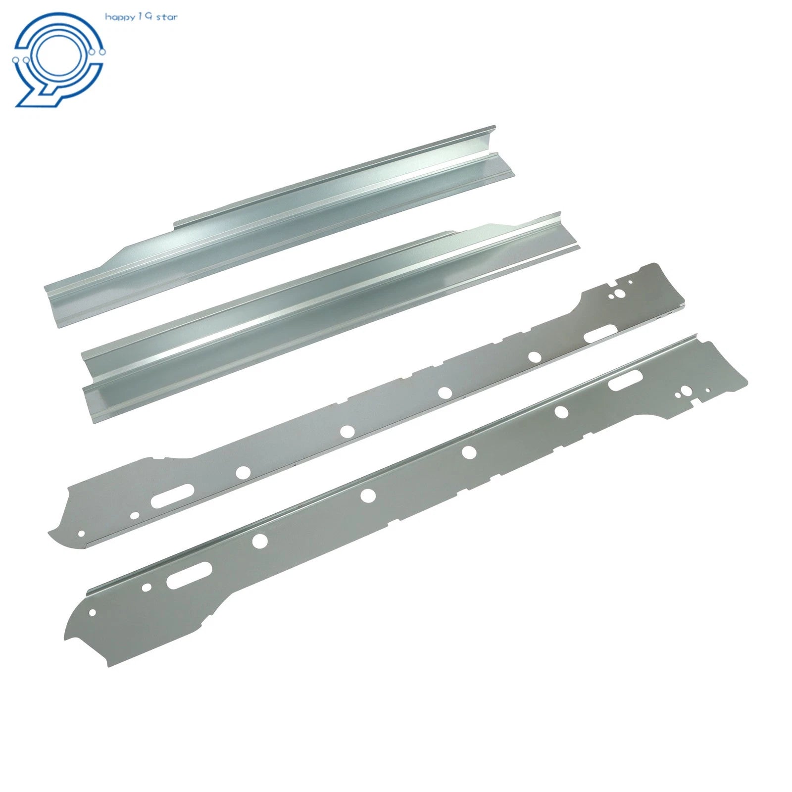 Set of 4 Rocker Panels for Ford F-150 Extended (1999–2003) Steel
