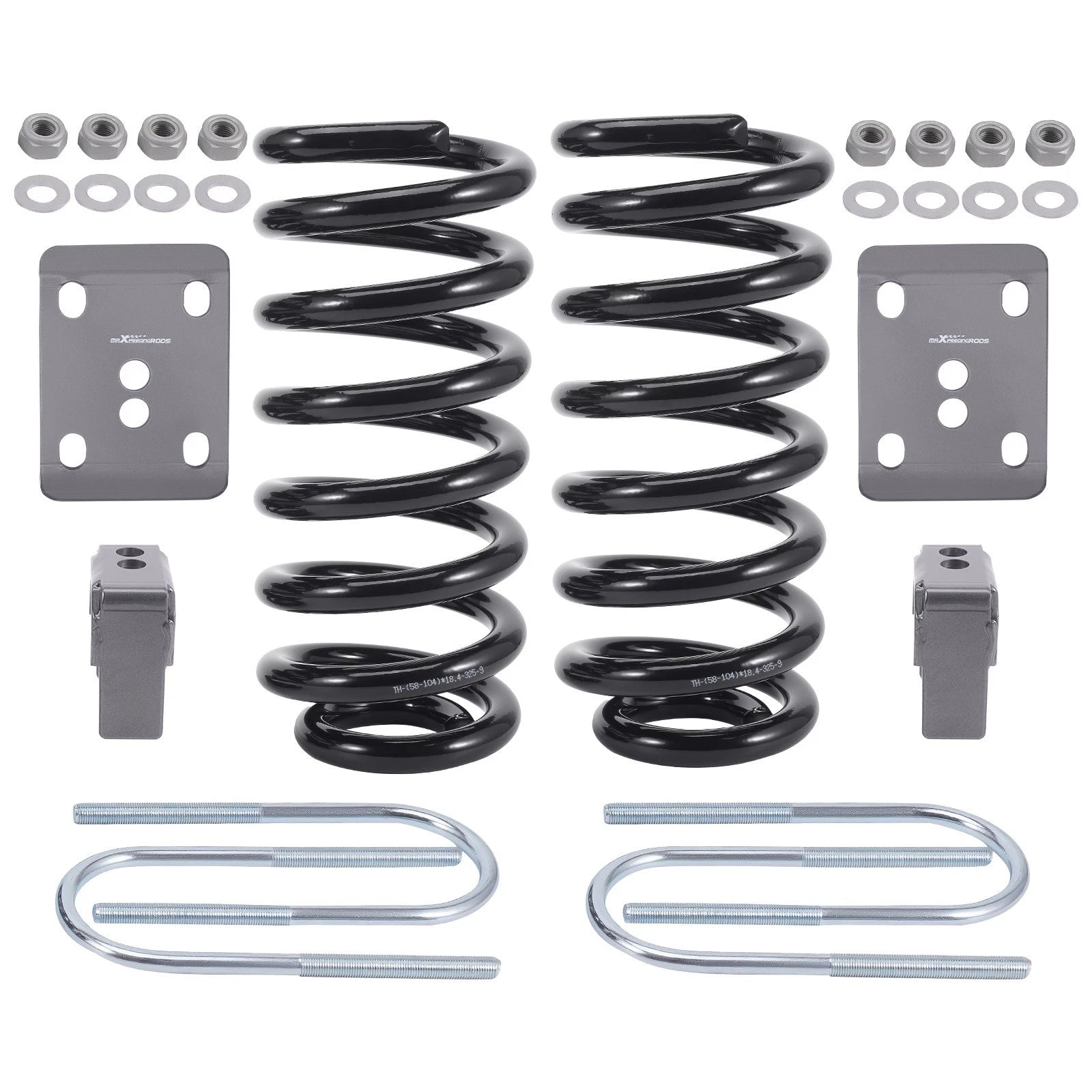 3" Front 5" Rear Lowering Springs + Flip Kit for Ford F100 F150 2WD (1980–1996)