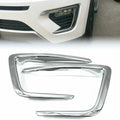 Chrome Front Fog Light Lamp Covers for Ford Expedition (2018-2021)