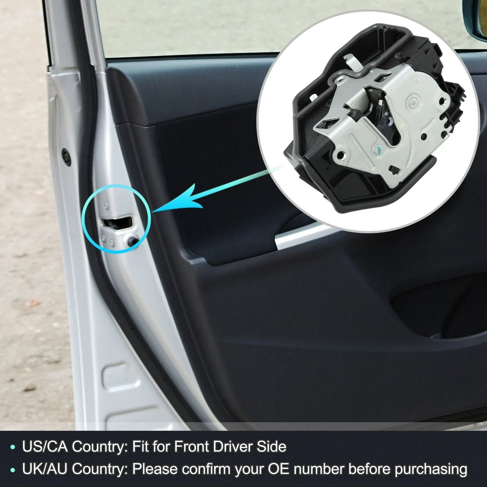 Rear Left Door Lock Actuator for BMW E60 E65 E70 E90 (2002-2013)