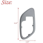 Gray Interior Door Handle Bezels Trim for Chevrolet C1500 C2500 K1500 Tahoe (1995-2000)