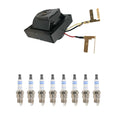 Set of 8 Hitachi Ignition Coils & Bosch Platinum Spark Plugs for C20 C2500 K10 Regal V8