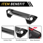 Carbon Fiber Pattern Trunk Handle Bowl Cover for Toyota Tundra (2022–2024)