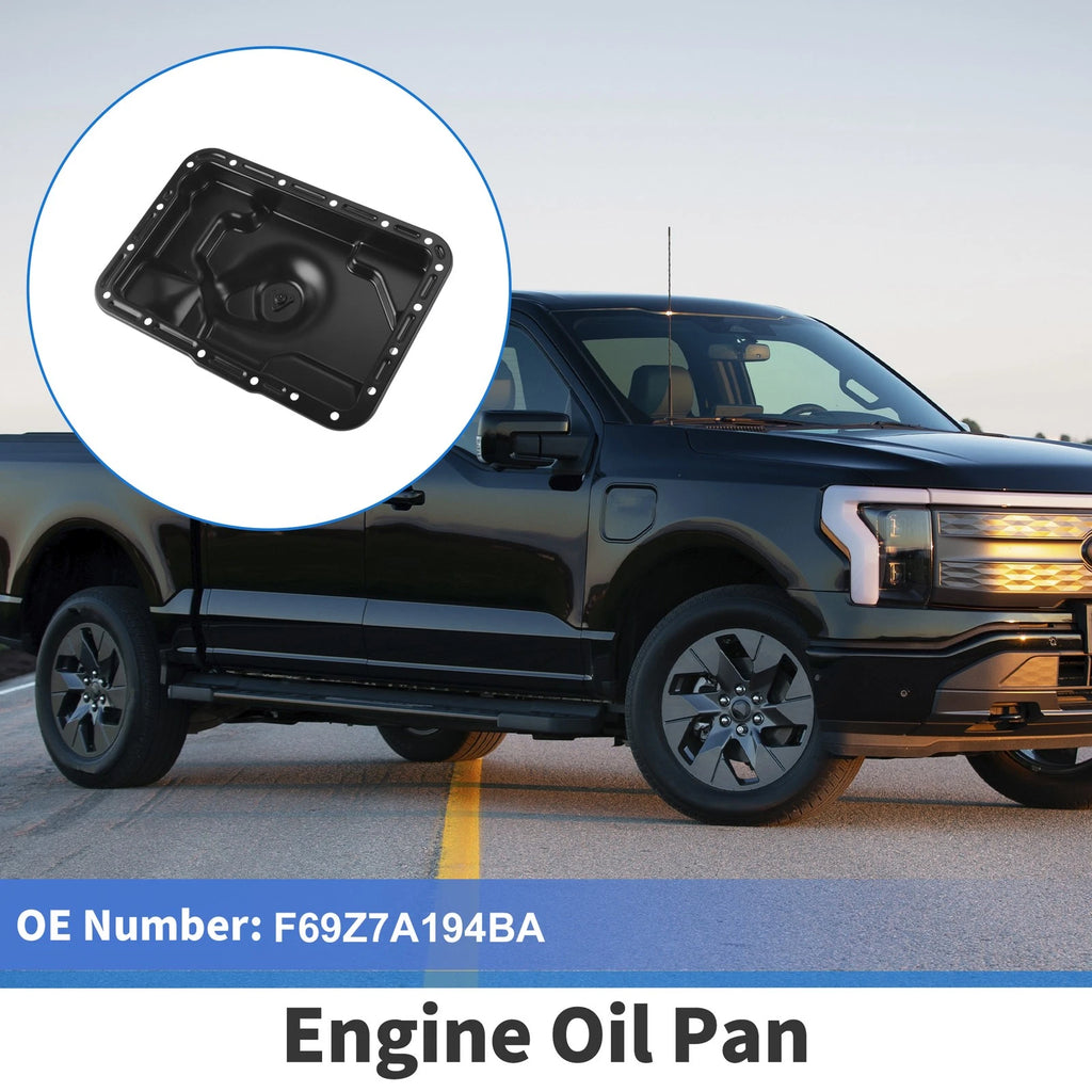 1 Pcs Engine Oil Pan No.F69Z7A194BA for Ford Explorer (1991–2001) Iron Black