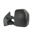 Replacement Textured Driver Side Manual Tow Door Mirror (See Compatible Chart)