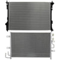Aluminum Radiator & AC Condenser Cooling Kit for Ford Flex Lincoln MKT (2015–2018)