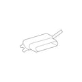 OEM Exhaust Tail Pipe Tip for BMW 740i, 740Li (2016–2020)