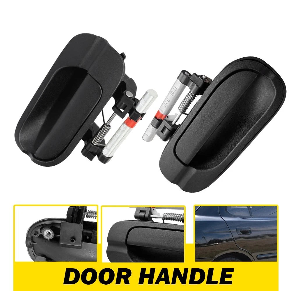 Exterior Door Handle Set of 2 for Nissan Sentra (2000–2006)