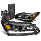 LED DRL Headlight Lamps for Honda Accord 4-Door (2013–2015)