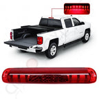 Chrome Red Third Brake Cargo Light for Chevy Silverado 1500/2500/3500 (2005–2007)