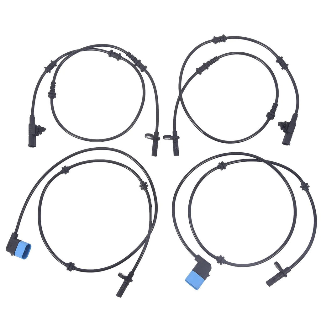 Set of 4 ABS Wheel Speed Sensors for Benz B250e CLA250 GLA250 (2013–2019)