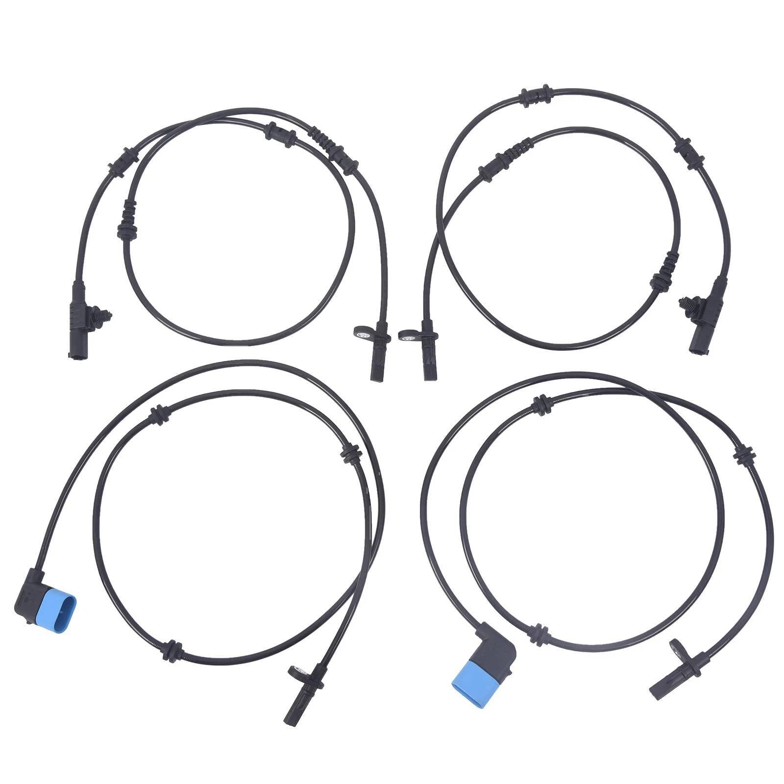 Set of 4 ABS Wheel Speed Sensors for Benz B250e CLA250 GLA250 (2013–2019)