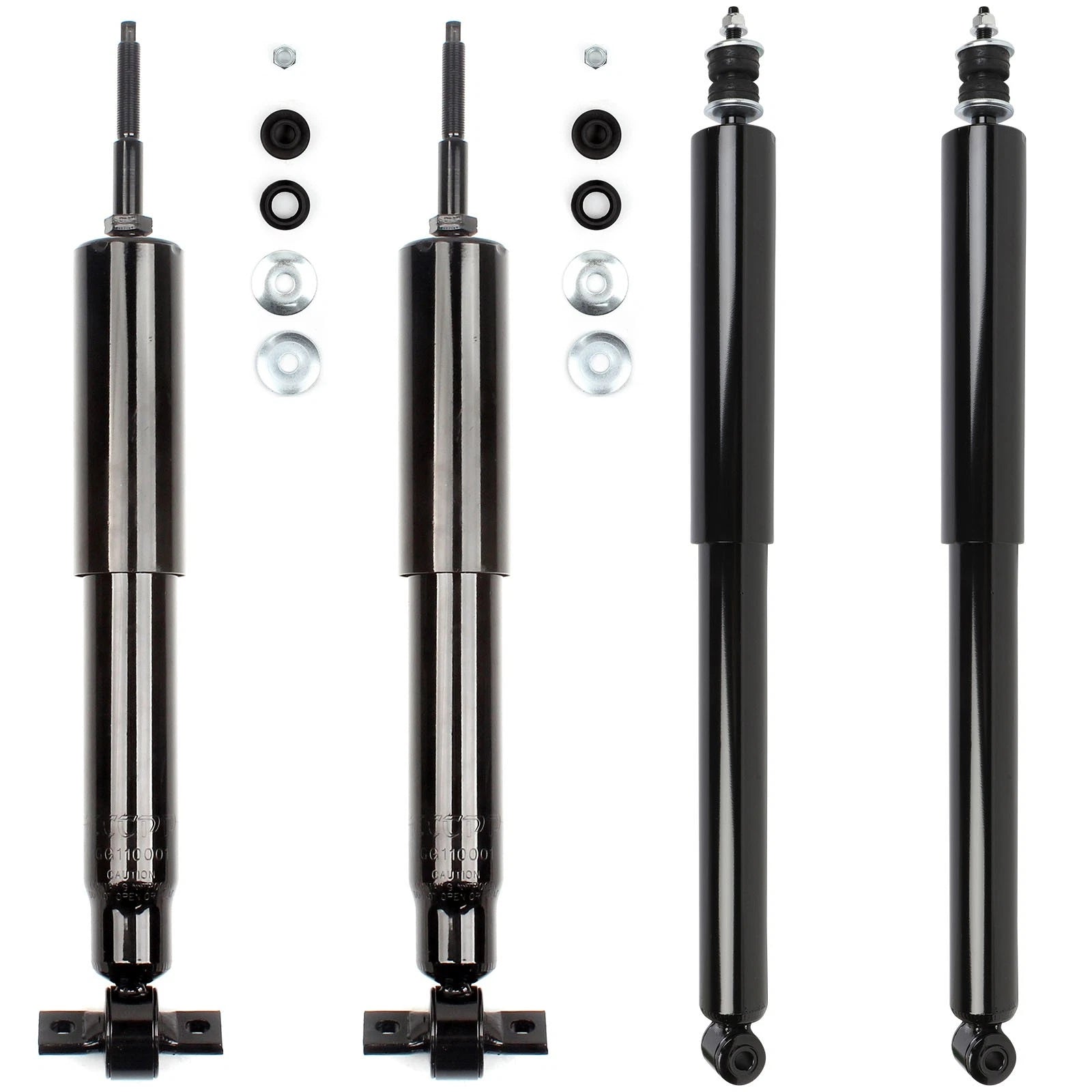 Set of 2 Front Rear Struts for Ford F-150 (1998–2003)