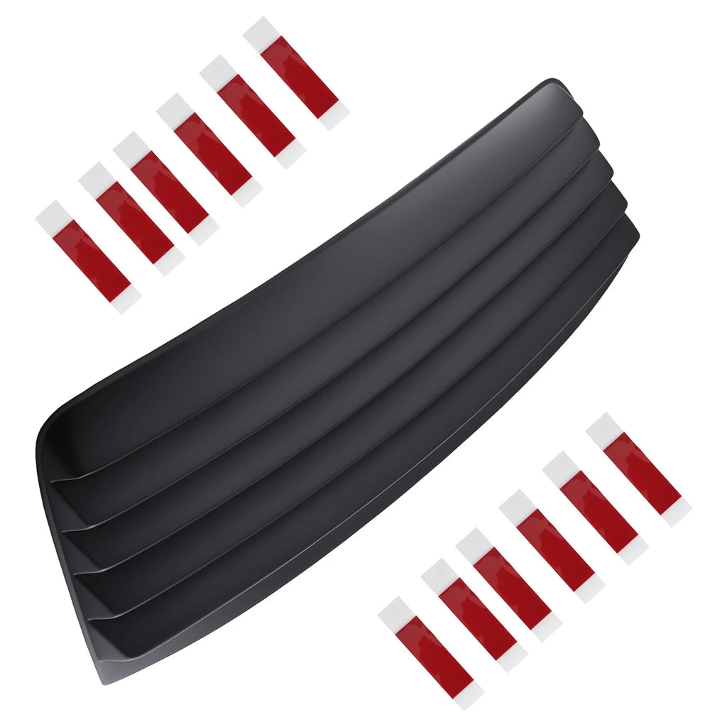 Black Rear Window Louver Panel for Dodge Challenger (2008–2023)