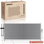A/C Condenser with Receiver Dryer for Nissan Sentra (2002–2004)