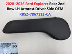 Rear 2nd Row LH Armrest for Ford Explorer (2020–2026) OEM RB5Z-7867113-CA