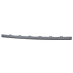 Front Center Bumper Cover Molding Replacement for Gray ABS Plastic (–)