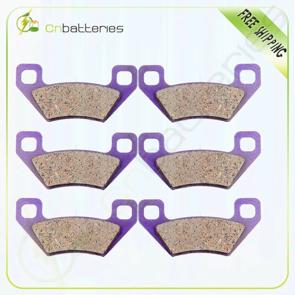 Front and Rear Brake Pads for Arctic Cat 4x4 Automatic EFI 700 (2006–2015)