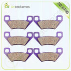 Front and Rear Brake Pads for Arctic Cat 4x4 Automatic EFI 700 (2006–2015)