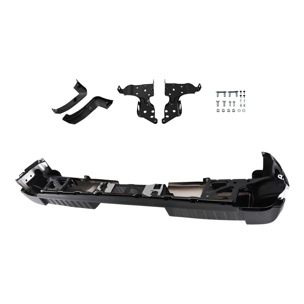 Rear Bumper Assembly Chrome Steel for Silverado 1500 (2014–2018) GM1103176