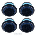 Set of 4 Air Filters for Freightliner FL70/FL80/M2 112 (2000–2018)