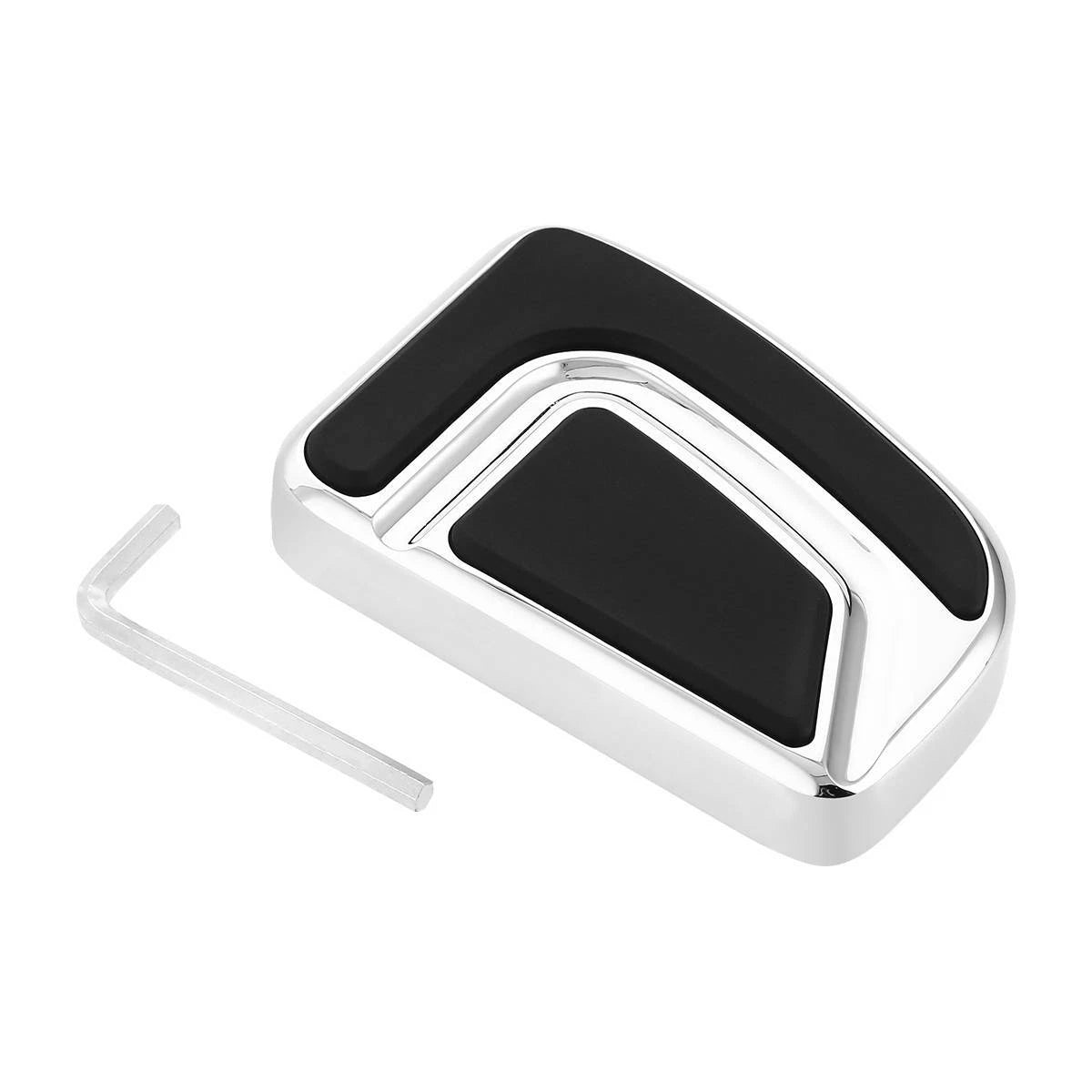 Chrome Large Brake Pedal for Harley Touring Tri Glide Softail (2014–2023)