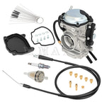 Carburetor w/ Throttle Cable for Yamaha Wolverine 350 YFM350FX Bear Tracker 250 (1995–2006)