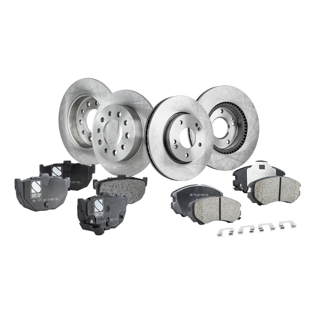 Brake Disc and Pad Kit for Hyundai Tiburon (2003–2008)
