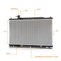 Full Aluminum Core Radiator for Honda CR-V (2010–2011) DPI-13161