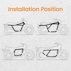 Sidecar Installation Kit for Honda and Kawasaki (2022–2024)