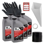 5qt Oil Change Kit SAE 10W-40 for Yamaha Bolt XVS95, FJR1300