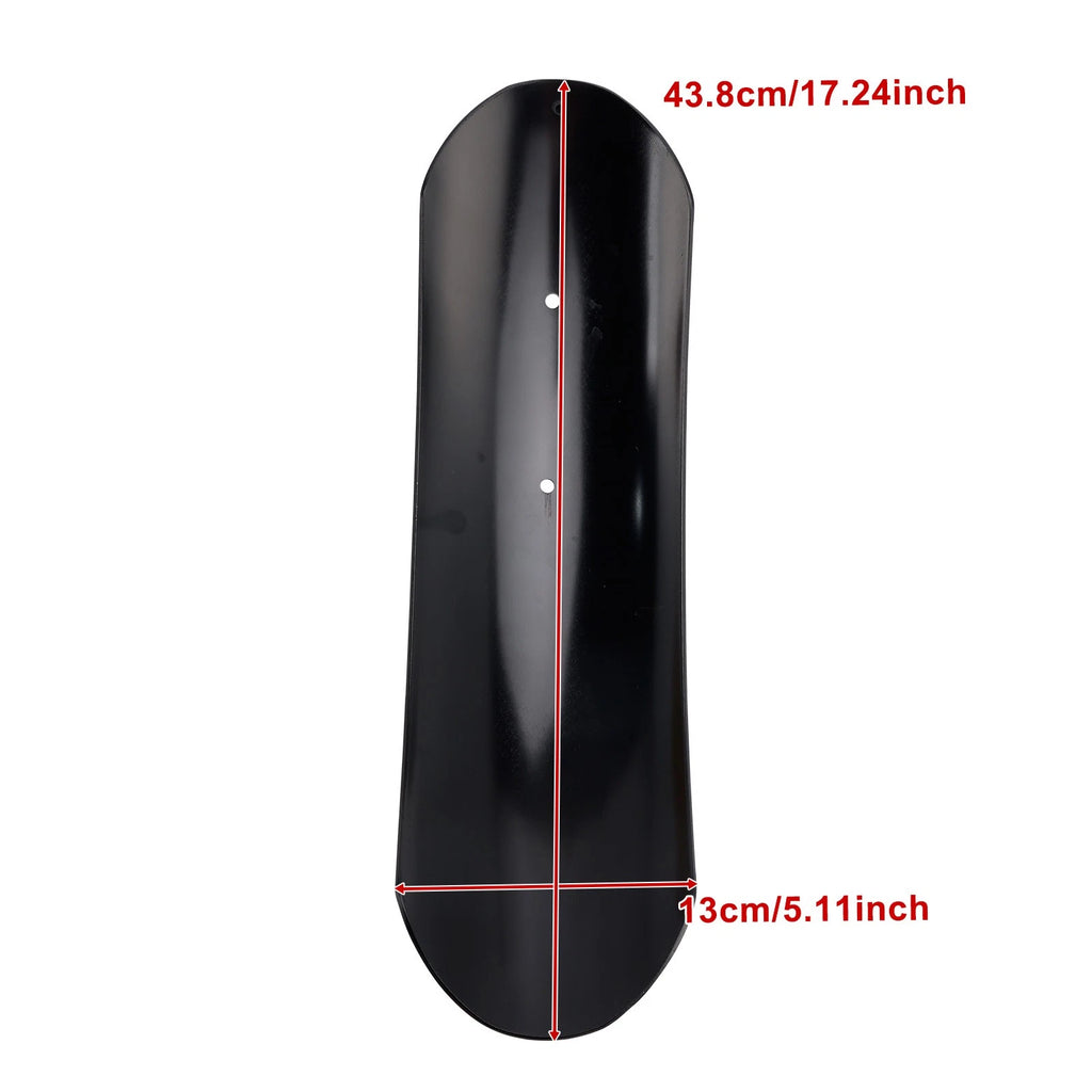Steel Front Fender for Moto Guzzi V7 II (2010–2016) Black