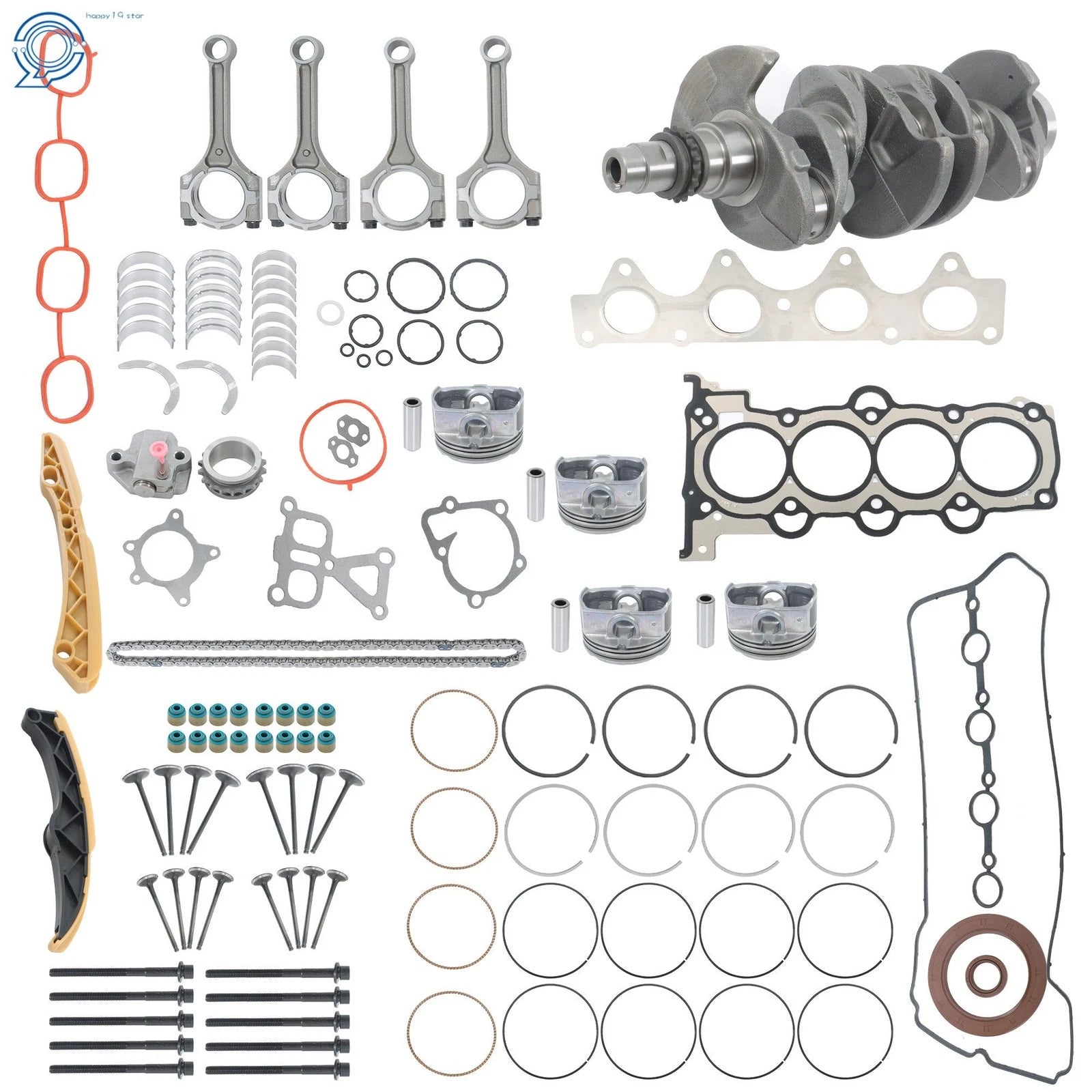 Engine Overhaul Rebuild Kit for Hyundai Accent (2010–2017)