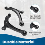 8x Front Lower Control Arms with Ball Joint for Honda Odyssey (2011–2017)