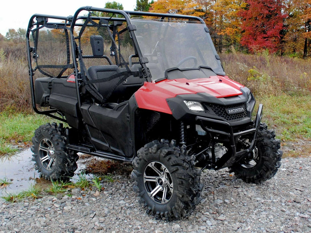 Heavy Duty Scratch Resistant Full Windshield for Honda Pioneer 700 (2016–2021)