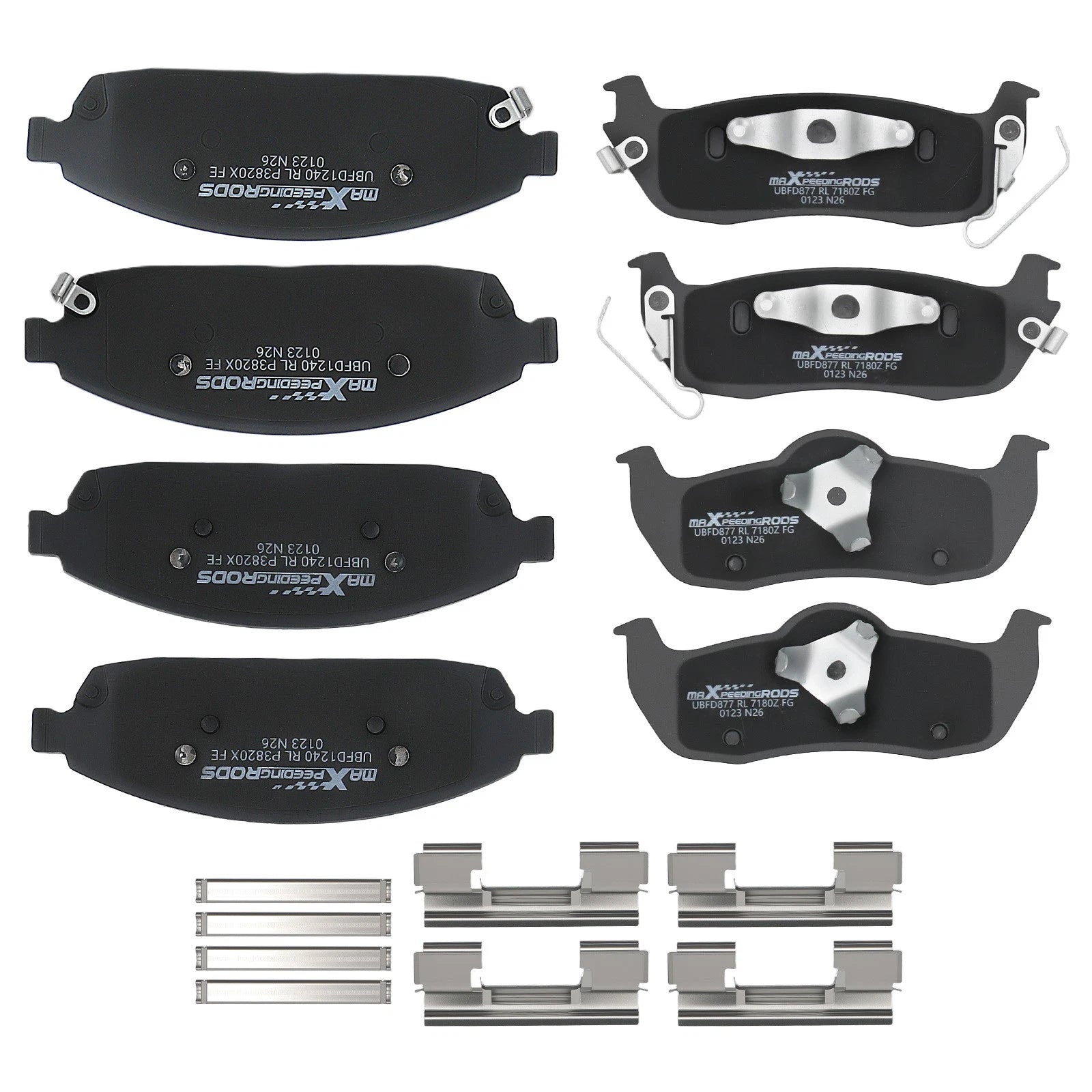 Brake Pads Kit for Jeep Grand Cherokee/Commander (2005–2010)