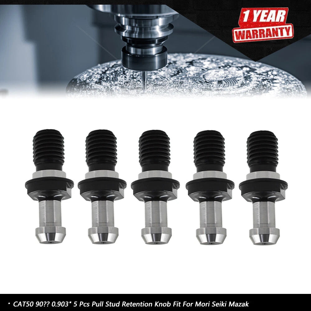 Set of 5 Pull Stud Retention Knobs for Mori Seiki Mazak