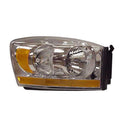 Replacement Passenger Side Head Light Assembly w/o Black Bezel