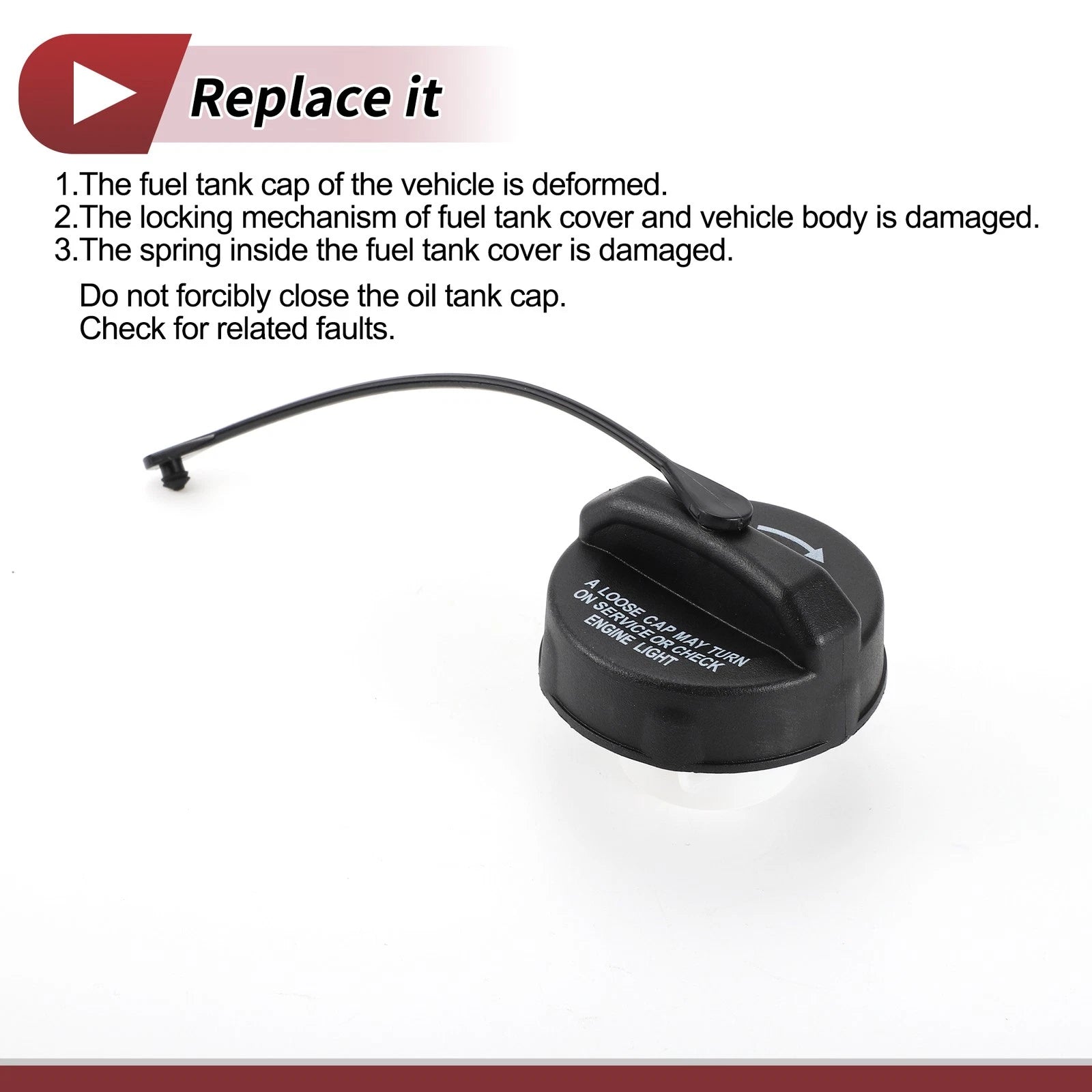 Gas Fuel Cap No.1664705800 for Mercedes-Benz R350 (2006–2012)