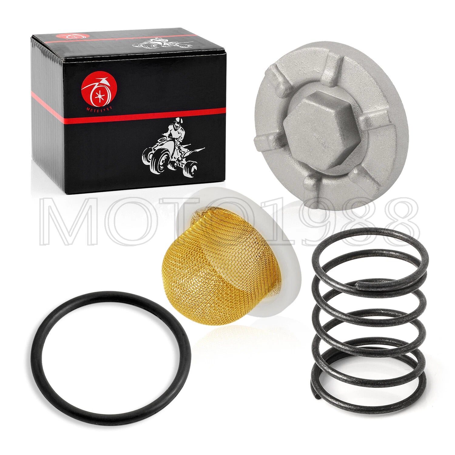 Oil Drain Plug & O-Ring for Yamaha Kodiak 400 450 (2000-2006)