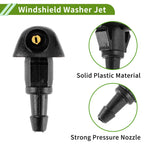Windshield Washer Nozzle w/ Hose Connector for Honda 