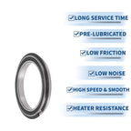 Deep Groove Ball Bearings 6813NR2RS for Scooter Skateboard (65x85x10mm)