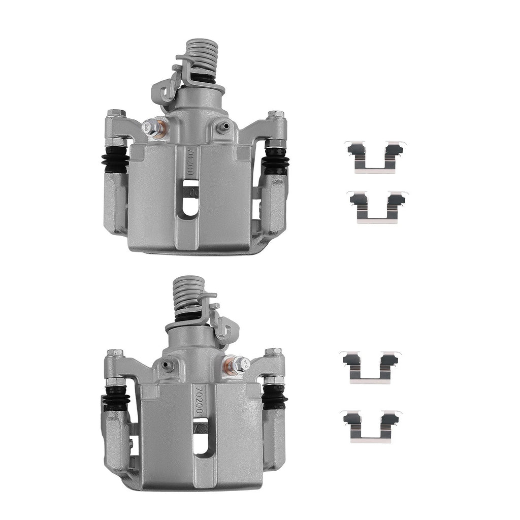 2X Rear Brake Caliper with Bracket for Buick LaCrosse (2005-2007)