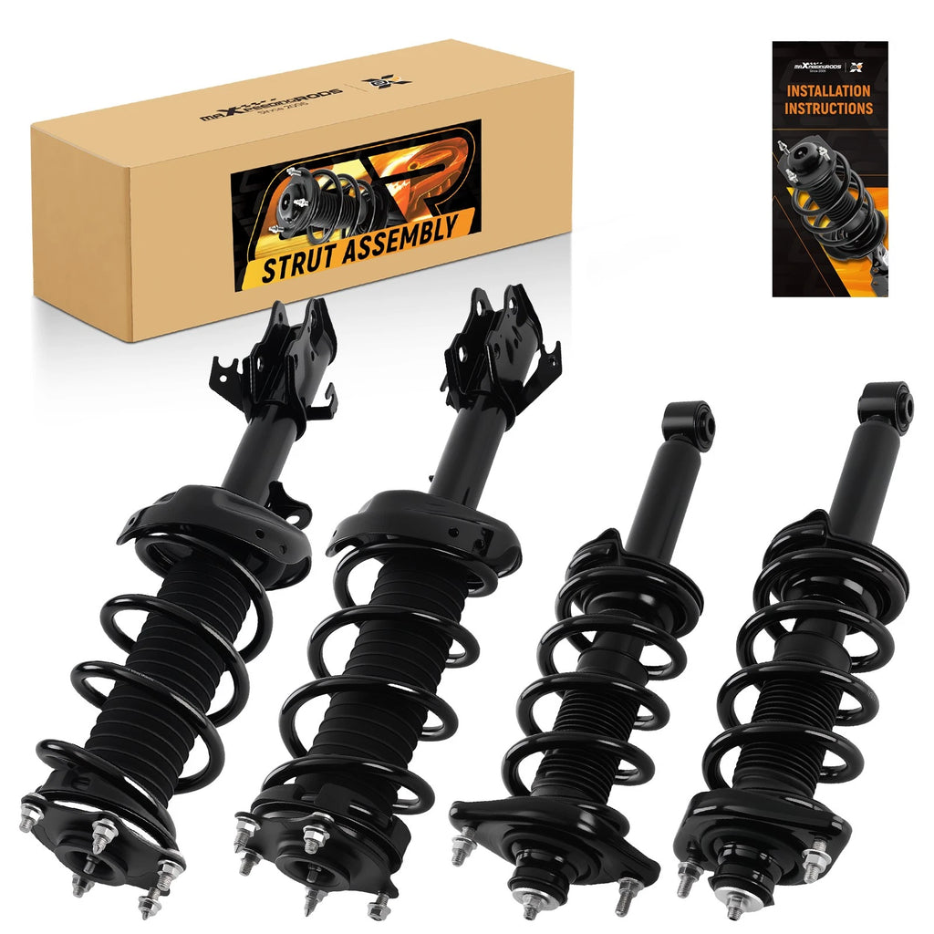 Set of 4 Quick Complete Struts & Coil Springs for Honda CR-V (2012–2014)