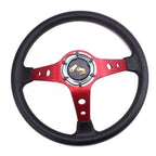 14" Red Steering Wheel with Adapter for Logitech G25 G27 G29 G920