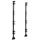 Set of 4 Lockable Weeder Trimmer Rack Holders for Trailer