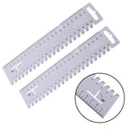 2X Sewing Ruler Spare Tools 21cm Ultra-thin Soft White Wire